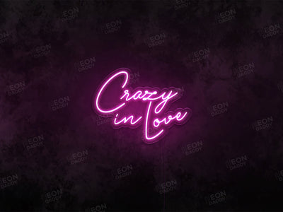 Crazy in Love LED Neon Sign - Neon Daddy