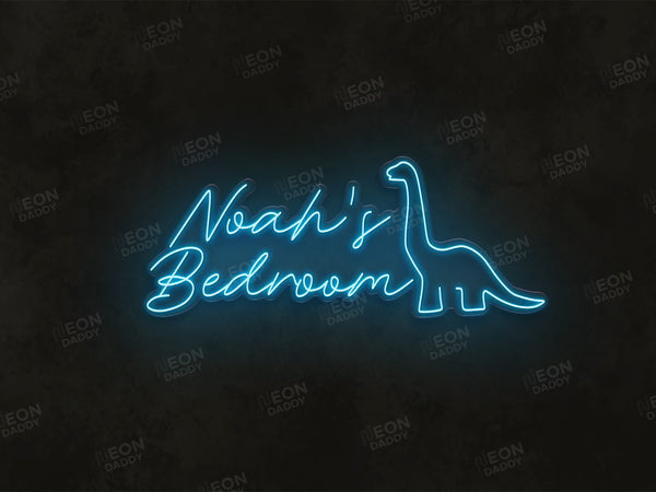 Custom Dinosaur Neon Sign - Kids' Rooms - Neon Daddy