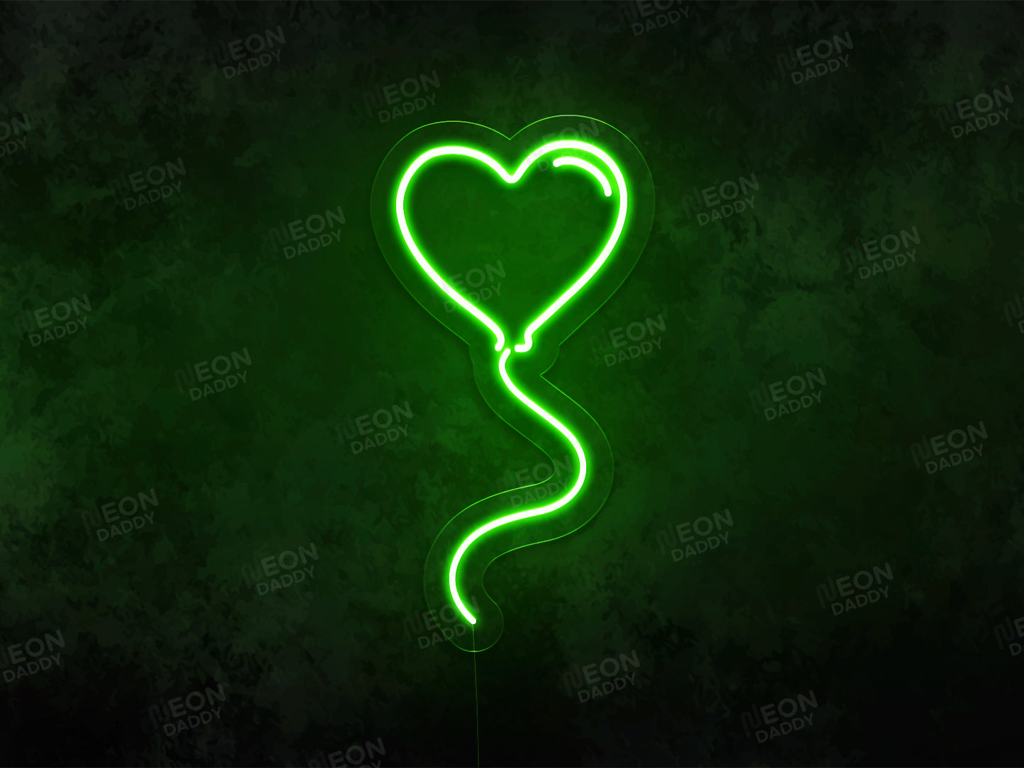 Heart Balloon LED Neon Sign - Neon Daddy