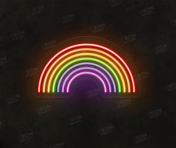 Simple Rainbow Neon Sign