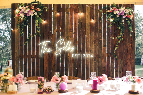 Personalised Wedding / Surname Neon Sign - Neon Daddy