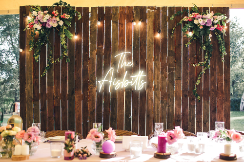 Personalised Wedding / Surname Neon Sign - Neon Daddy