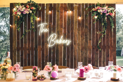 Personalised Wedding / Surname Neon Sign - Neon Daddy