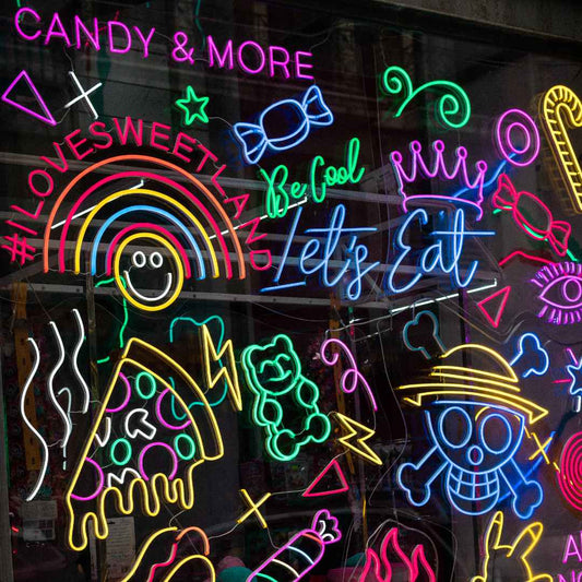neon signs for kids rooms
