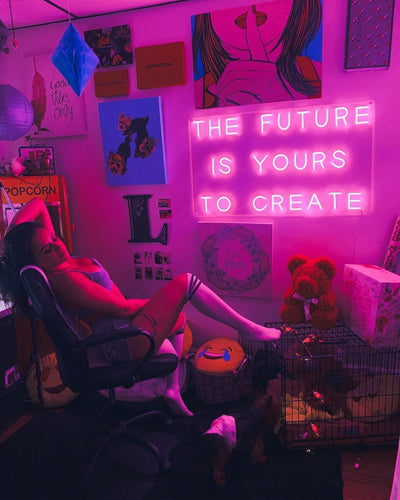 Motivational Neon Sign Collection