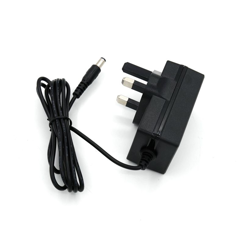12V 5A (60w) UK Power Supply – 2.1x5.5x12mm DC Connector (1m Cable)
