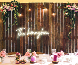 Personalised Wedding / Surname Neon Sign - Neon Daddy