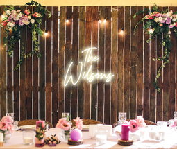 Personalised Wedding / Surname Neon Sign - Neon Daddy