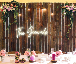 Personalised Wedding / Surname Neon Sign - Neon Daddy