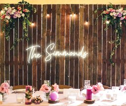 Personalised Wedding / Surname Neon Sign - Neon Daddy