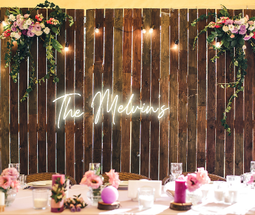 Personalised Wedding / Surname Neon Sign - Neon Daddy