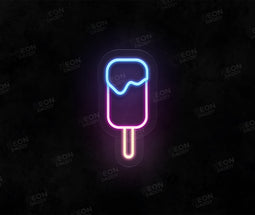 Blue Pink Ice Lolly neon sign - Neon Daddy