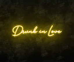 Drunk in Love LED Neon Sign - Neon Daddy