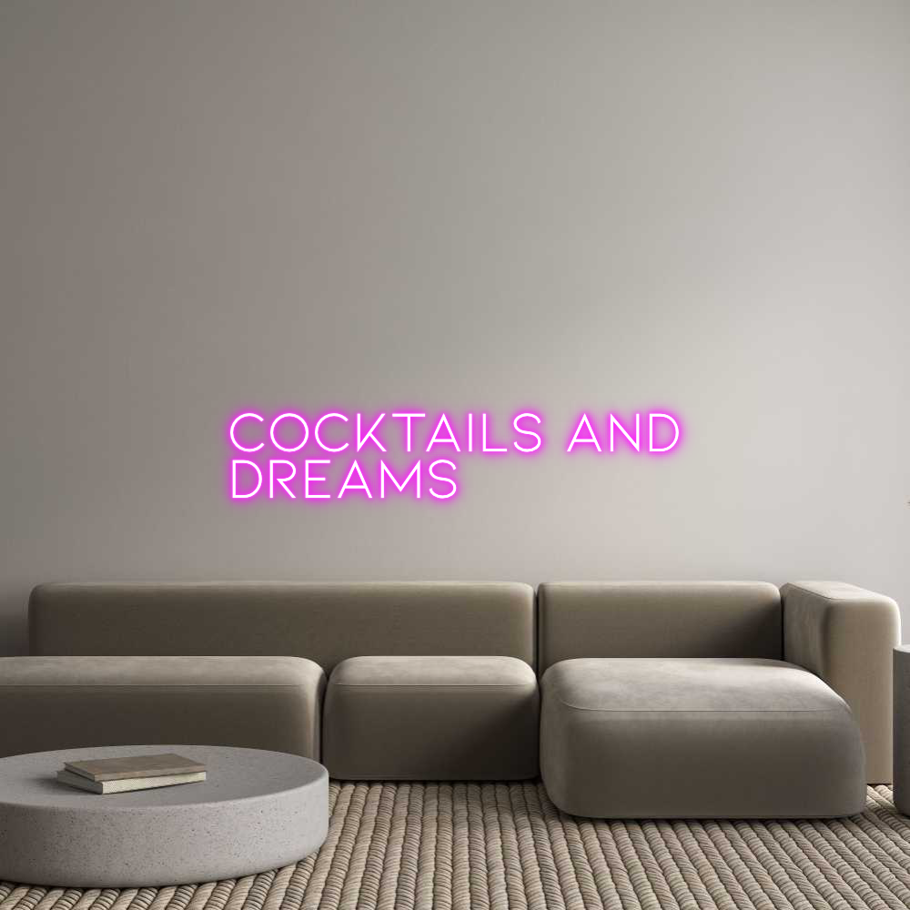 Custom Neon: COCKTAILS AND D...