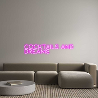 Custom Neon: COCKTAILS AND D... - Image 1