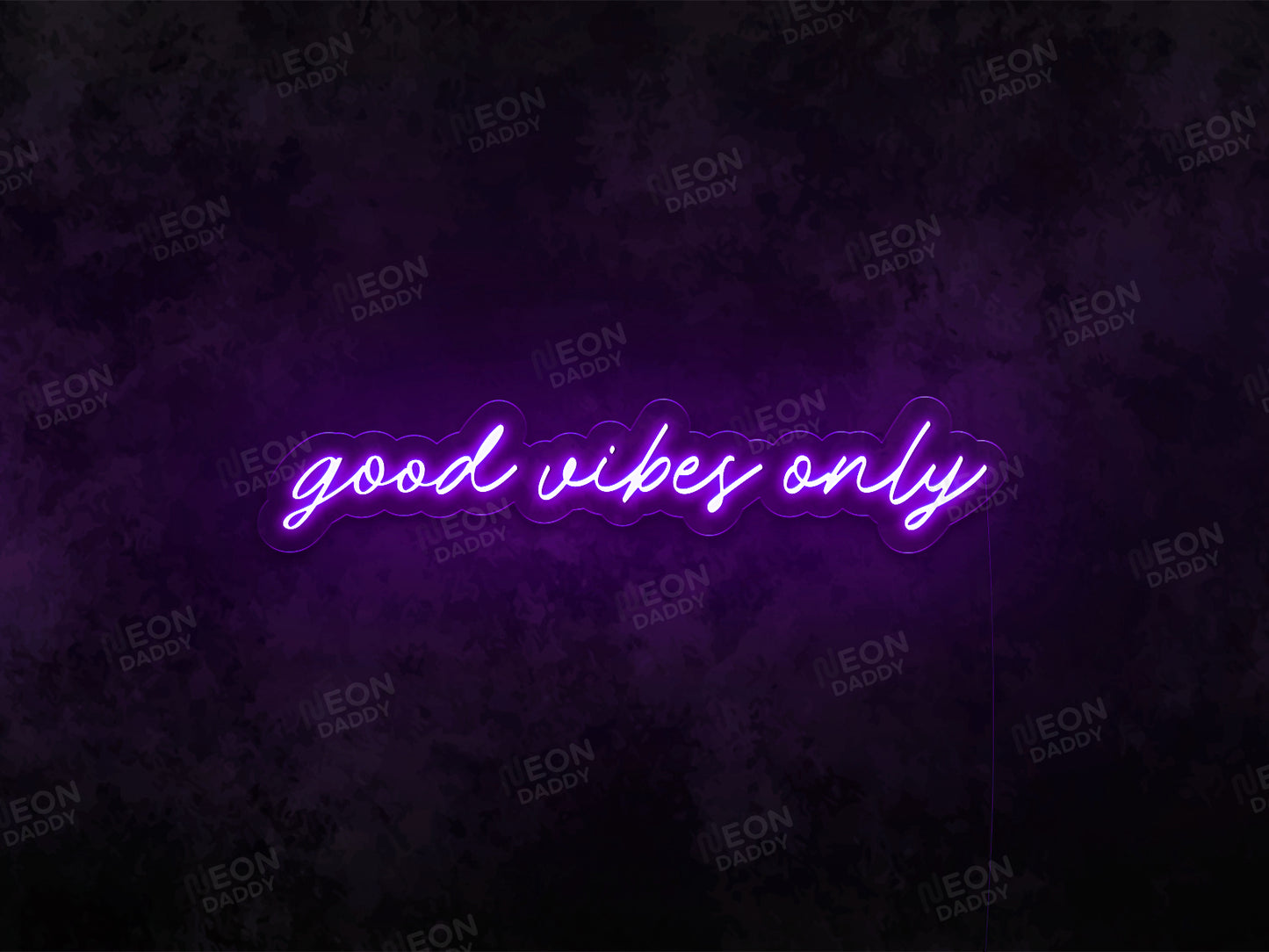 GOOD VIBES ONLY Neon Sign