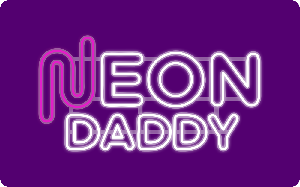 Acrylic Backing Options - Neon Daddy