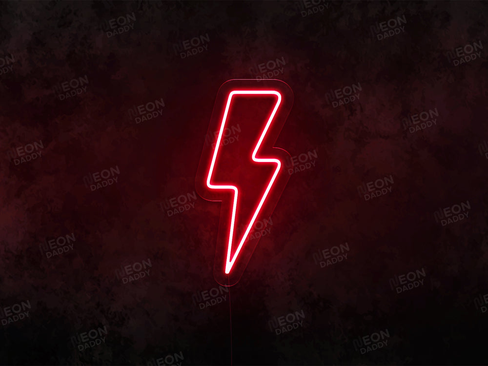 Lightning Strike LED Neon Sign