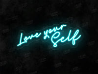 Love Yourself LED Neon Sign - Image 1