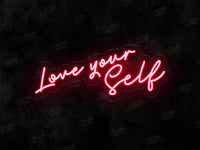 Love Yourself LED Neon Sign - Image 2