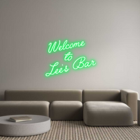 Custom Neon: Welcome to Lee'... - Image 1