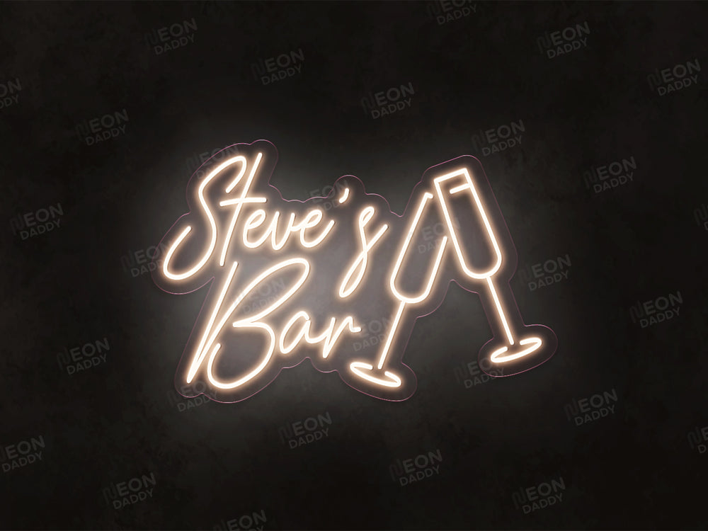 Personalised LED Bar Sign