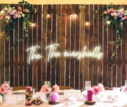Personalised Wedding / Surname Neon Sign - Neon Daddy