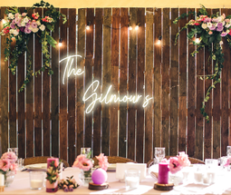 Personalised Wedding / Surname Neon Sign - Neon Daddy 