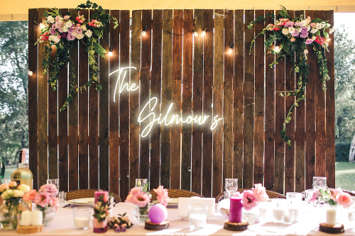 Personalised Wedding / Surname Neon Sign - Neon Daddy 