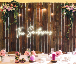 Personalised Wedding / Surname Neon Sign - Neon Daddy 