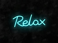 Relax LED Neon Sign - Image 1