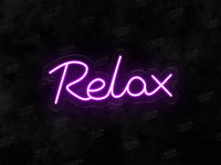 Relax LED Neon Sign - Image 2