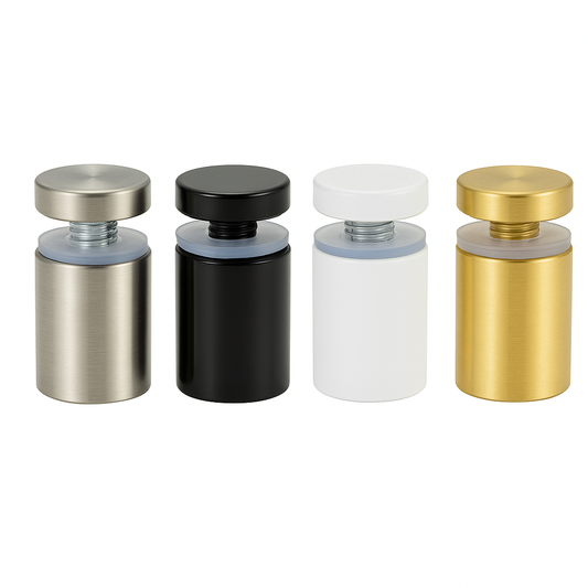 Stainless Steel Stand-off Studs for Advertising and Acrylic - (12mm x 20mm)