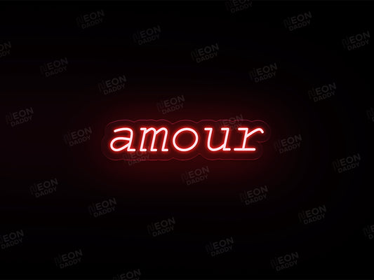 'amour' Neon Sign