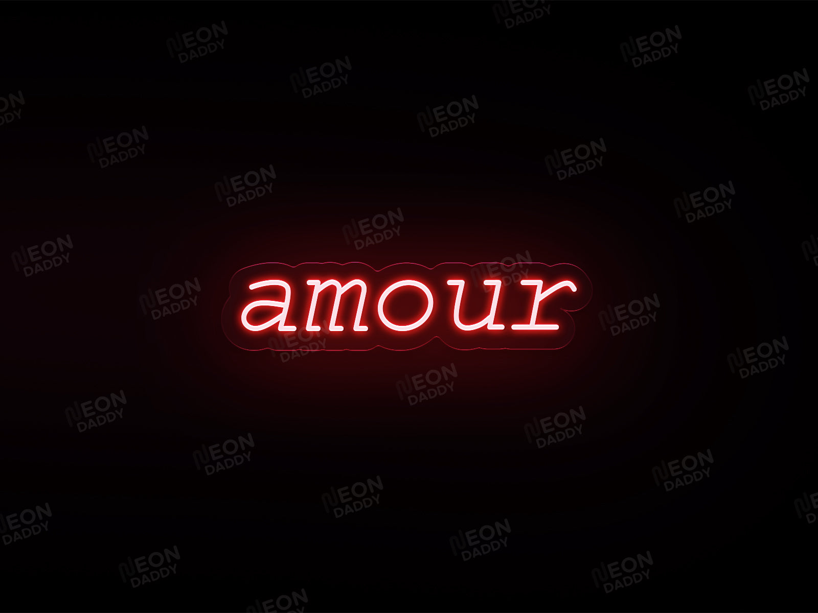 'amour' Neon Sign - Neon Daddy