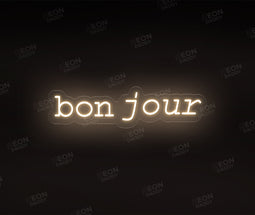 'Bon Jour' Neon Sign - Neon Daddy