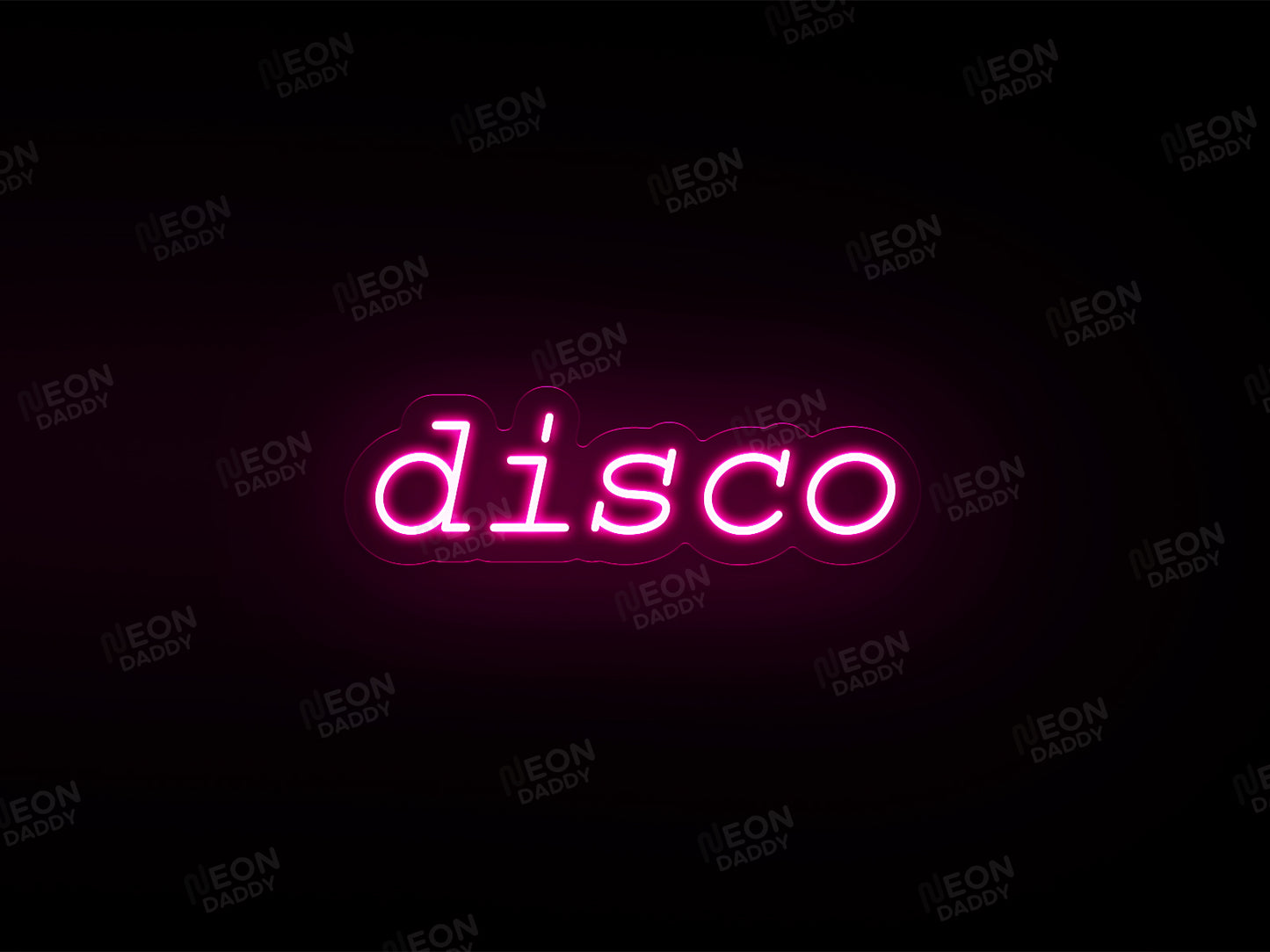 'Disco' Neon Sign