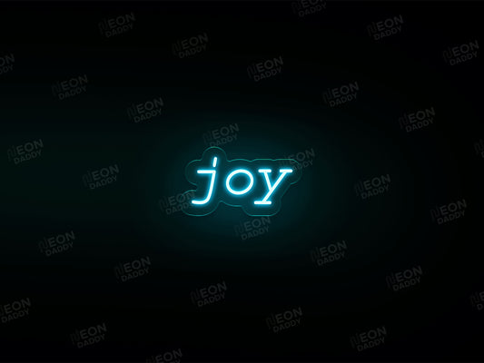 'joy' Neon Sign