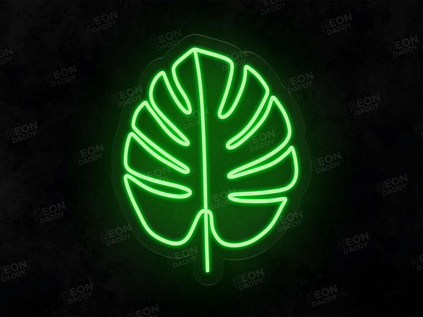 Tropical Leaf Neon Sign - Neon Daddy