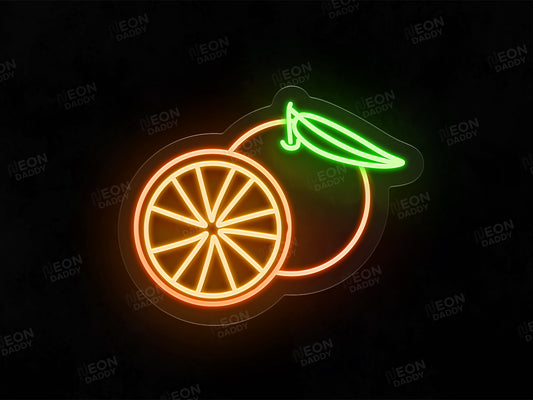 'Orange' Neon sign