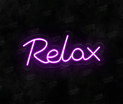 Relax LED Neon Sign - Neon Daddy