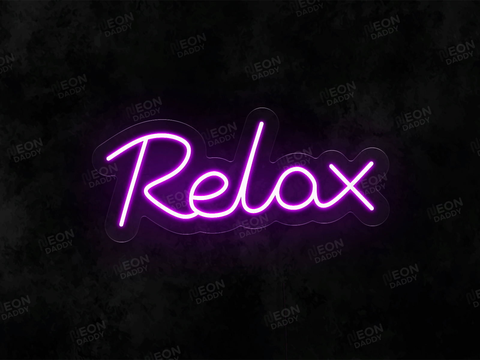 Relax LED Neon Sign - Neon Daddy