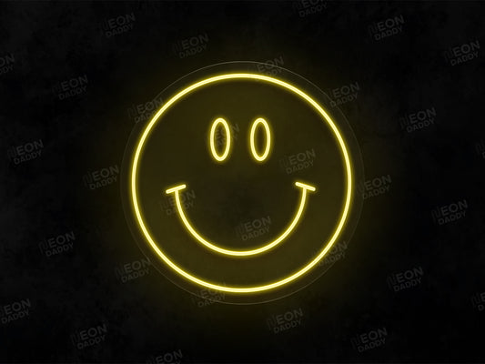 Yellow Smiley Face Neon sign