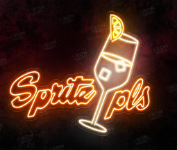 'Spritz Please' LED Neon Sign - Neon Daddy