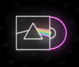'Rainbow Vinyl' Neon Sign