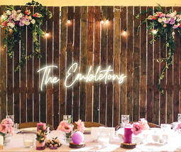 Personalised Wedding / Surname Neon Sign - Neon Daddy