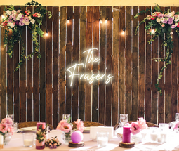 Personalised Wedding / Surname Neon Sign - Neon Daddy