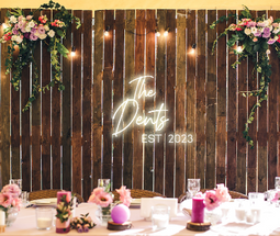 Personalised Wedding / Surname Neon Sign - Neon Daddy