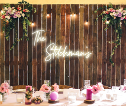 Personalised Wedding / Surname Neon Sign - Neon Daddy
