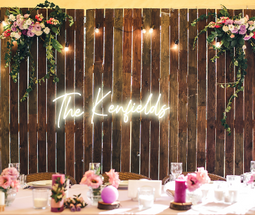Personalised Wedding / Surname Neon Sign - Neon Daddy